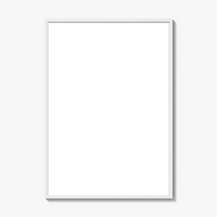 White Wood Frame