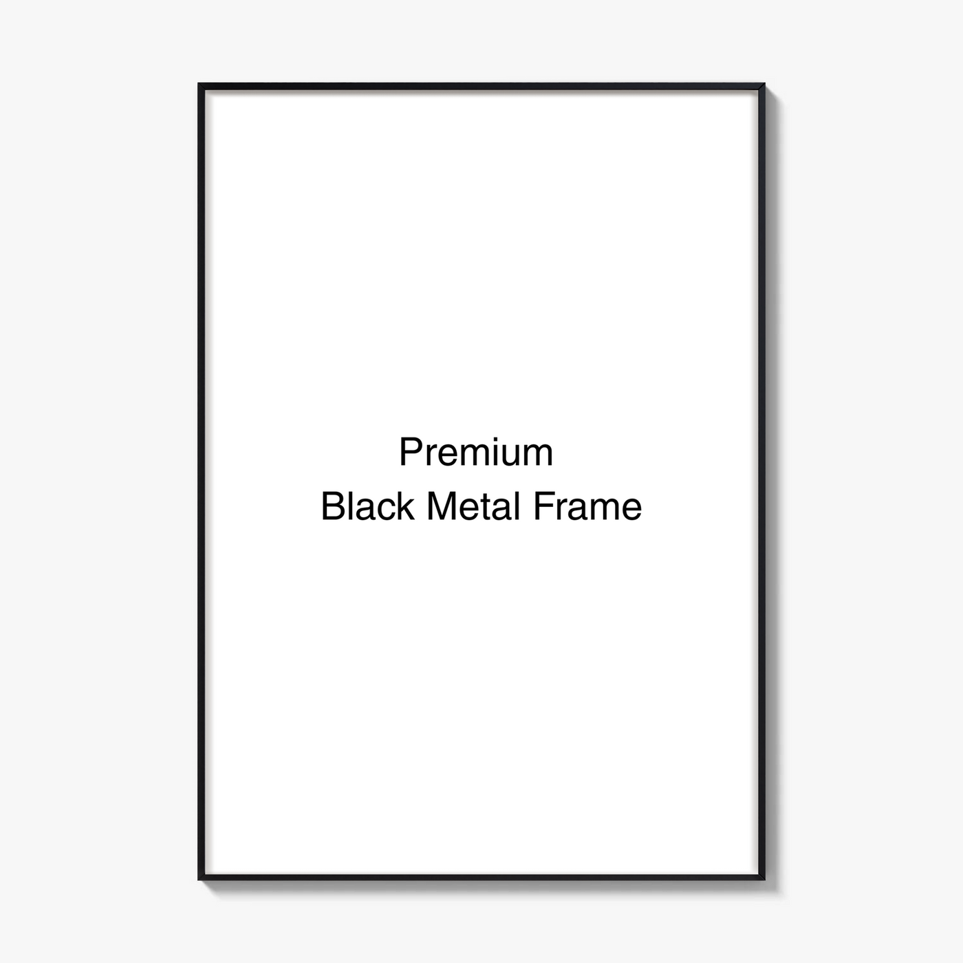 Black Metal Frame
