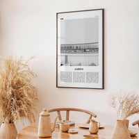 Aarhus Print Black and White No 2, Aarhus Wall Art, Aarhus Poster, Aarhus Photo, Aarhus Wall Decor, City Print, Denmark, Århus, Danmark