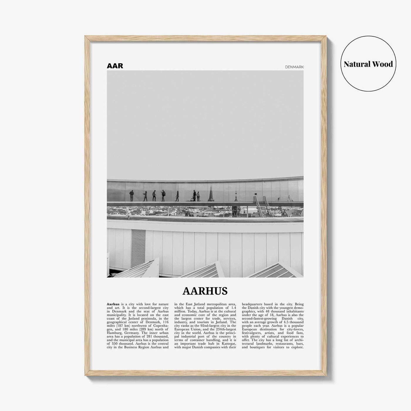 Aarhus Print Black and White No 2, Aarhus Wall Art, Aarhus Poster, Aarhus Photo, Aarhus Wall Decor, City Print, Denmark, Århus, Danmark