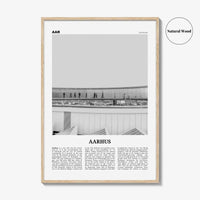 Aarhus Print Black and White No 2, Aarhus Wall Art, Aarhus Poster, Aarhus Photo, Aarhus Wall Decor, City Print, Denmark, Århus, Danmark