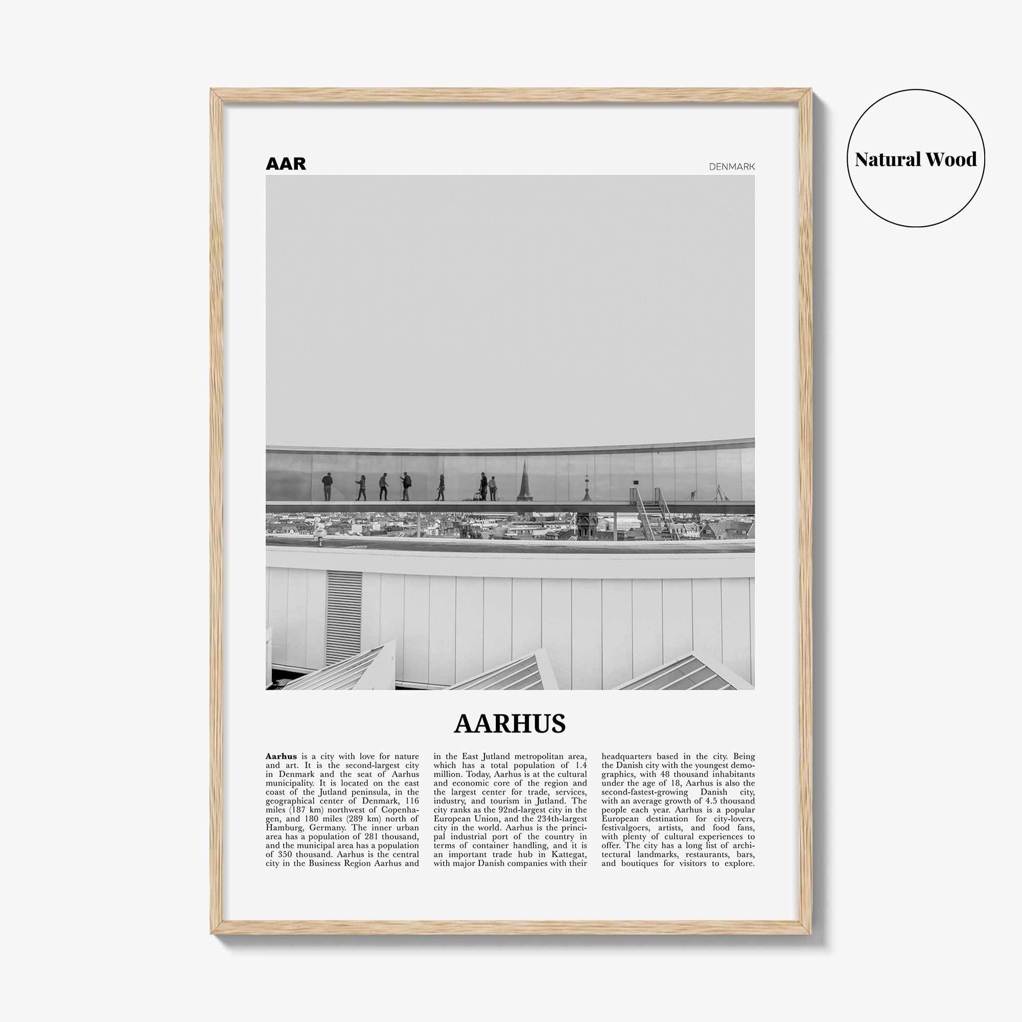 Aarhus Print Black and White No 2, Aarhus Wall Art, Aarhus Poster, Aarhus Photo, Aarhus Wall Decor, City Print, Denmark, Århus, Danmark