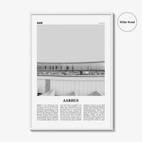 Aarhus Print Black and White No 2, Aarhus Wall Art, Aarhus Poster, Aarhus Photo, Aarhus Wall Decor, City Print, Denmark, Århus, Danmark