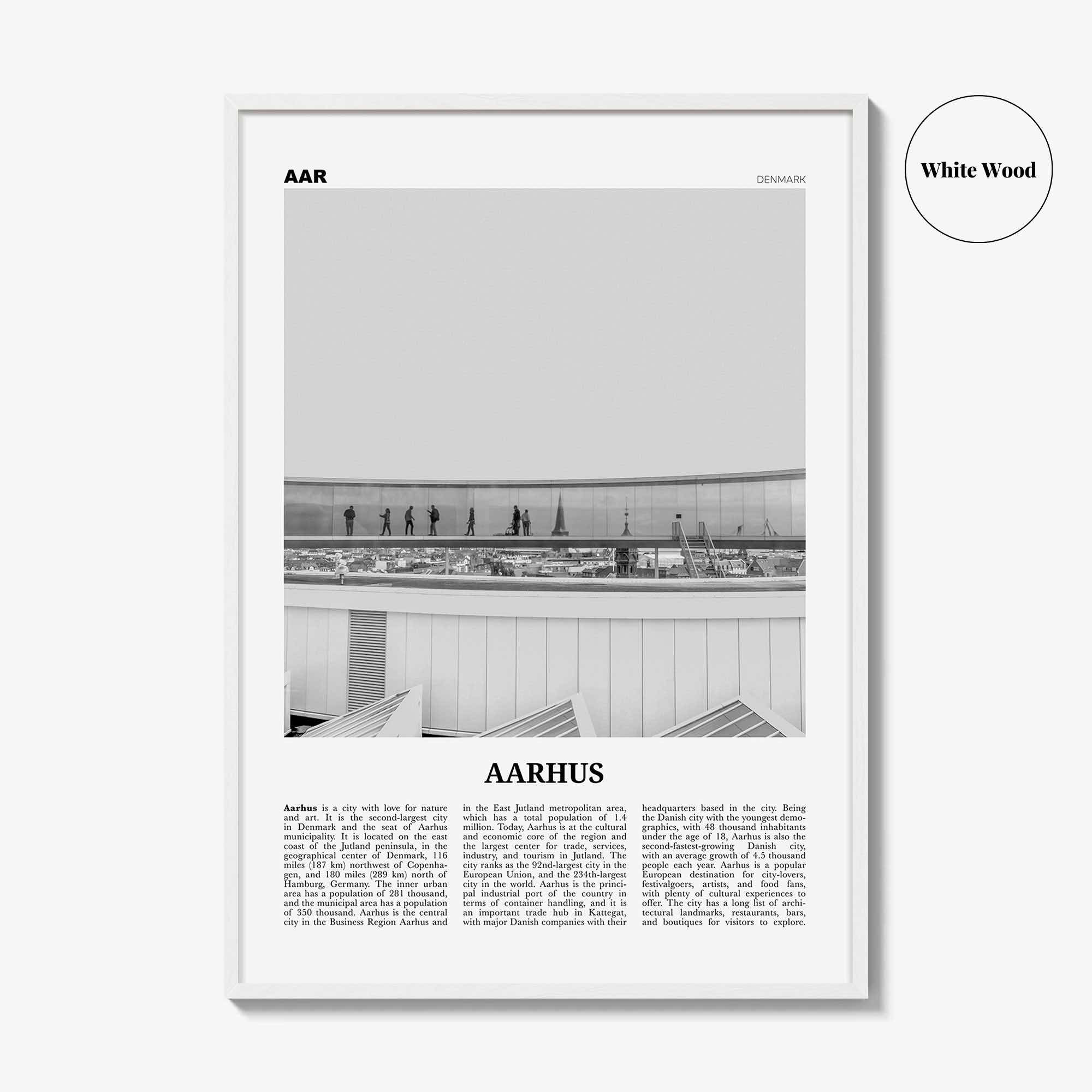 Aarhus Print Black and White No 2, Aarhus Wall Art, Aarhus Poster, Aarhus Photo, Aarhus Wall Decor, City Print, Denmark, Århus, Danmark