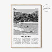 Abel Tasman National Park Print Black and White, Abel Tasman Wall Art, Abel Tasman Poster, Abel Tasman Photo, Abel Tasman Decor, New Zealand