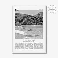 Abel Tasman National Park Print Black and White, Abel Tasman Wall Art, Abel Tasman Poster, Abel Tasman Photo, Abel Tasman Decor, New Zealand