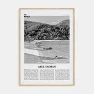 Abel Tasman National Park Travel B&W Poster