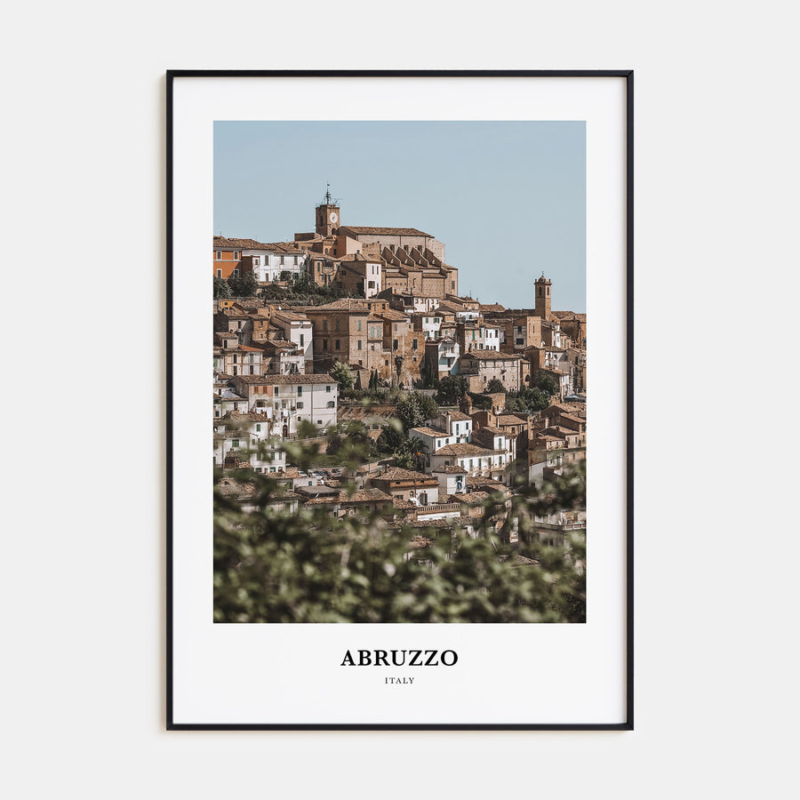 Abruzzo Portrait Color No 1 Poster