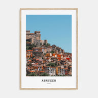 Abruzzo Portrait Color No 2 Poster