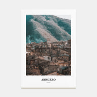 Abruzzo Portrait Color No 3 Poster