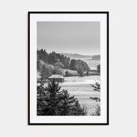 Acadia National Park Photo B&W Poster