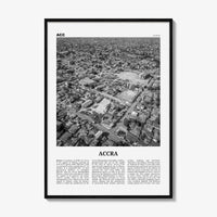 Accra Print Black and White, Accra Wall Art, Accra Poster, Accra Photo, Accra Wall Decor, City Art Print, Ghana, Nkran Ankara, Africa