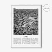 Accra Print Black and White, Accra Wall Art, Accra Poster, Accra Photo, Accra Wall Decor, City Art Print, Ghana, Nkran Ankara, Africa