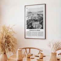 Acropolis of Athens Print Black and White, Acropolis of Athens Wall Art, Acropolis of Athens Poster, Acropolis of Athens Photo, Greece