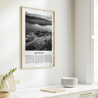 Ada County Print Black and White, Ada County Wall Art, Ada County Poster, Ada County Photo, Ada County Wall Décor, Ada County Map, Idaho USA