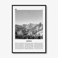 Adana Print Black and White, Adana Wall Art, Adana Poster, Adana Photo, Adana Map, Adana Wall Decor, Turkey
