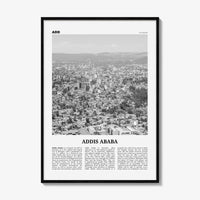 Addis Ababa Print Black and White, Addis Ababa Wall Art, Addis Ababa Poster, Addis Ababa Photo, Ethiopia Print, Ethiopia, Abäba Abeba Africa