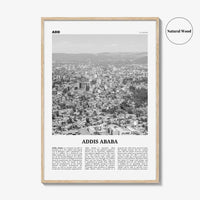 Addis Ababa Print Black and White, Addis Ababa Wall Art, Addis Ababa Poster, Addis Ababa Photo, Ethiopia Print, Ethiopia, Abäba Abeba Africa
