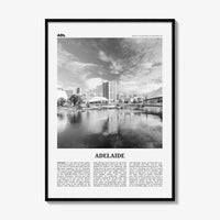 Adelaide Print Black and White, Adelaide Wall Art, Adelaide Poster, Adelaide Photo, Adelaide Wall Decor, City Art Print, Australia Print Art