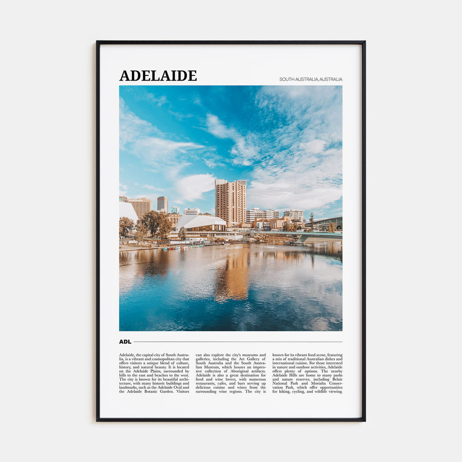 Adelaide Travel Color Poster