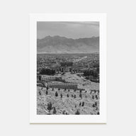 Afghanistan Photo B&W Poster