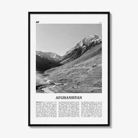 Afghanistan Print Black and White No 1, Afghanistan Wall Art, Afghanistan Poster, Afghanistan Photo, Afghanistan, Afġānistān, Kabul