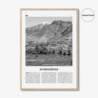 Afghanistan Print Black and White No 2, Afghanistan Wall Art, Afghanistan Poster, Afghanistan Photo, Afghanistan, Afġānistān, Kabul