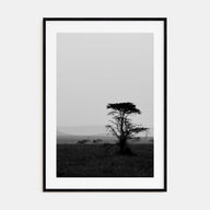 Africa Photo B&W Poster
