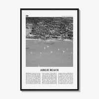 Airlie Beach Print Black and White, Airlie Beach Wall Art, Airlie Beach Poster, Airlie Beach Photo, Queensland, Australia Oceania