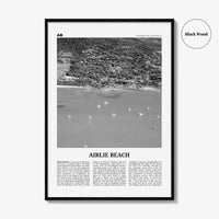 Airlie Beach Print Black and White, Airlie Beach Wall Art, Airlie Beach Poster, Airlie Beach Photo, Queensland, Australia Oceania