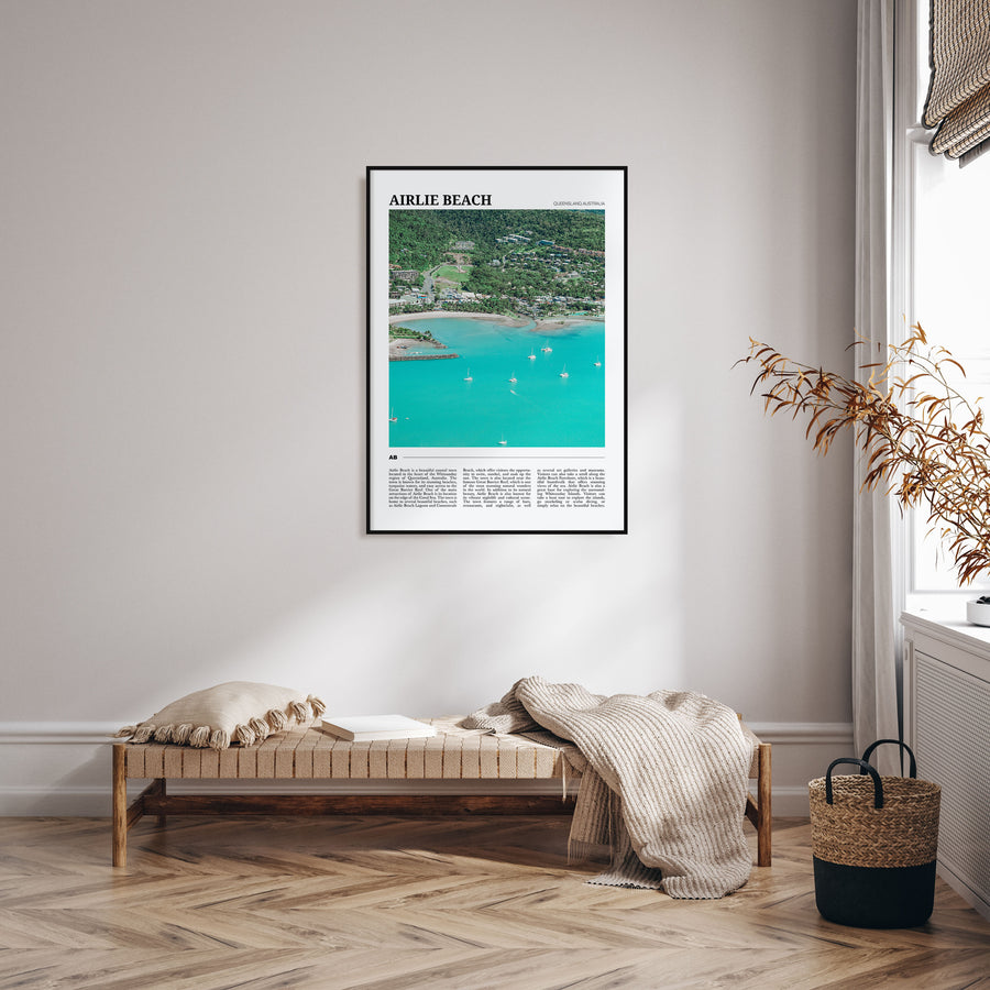 Airlie Beach Travel Color Poster