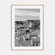 Aix-en-Provence Photo B&W Poster