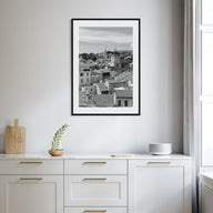 Aix-en-Provence Photo B&W Poster