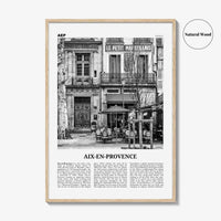 Aix En Provence Print Black and White No 1, Aix-en-Provence Wall Art, Aix-en-Provence Poster, Aix-en-Provence Photo, France, Côte d'Azur