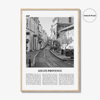 Aix En Provence Print Black and White No 2, Aix-en-Provence Wall Art, Aix-en-Provence Poster, Aix-en-Provence Photo, France, Côte d'Azur