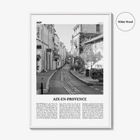 Aix En Provence Print Black and White No 2, Aix-en-Provence Wall Art, Aix-en-Provence Poster, Aix-en-Provence Photo, France, Côte d'Azur