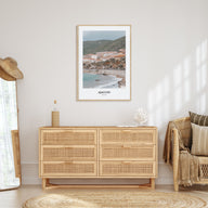 Ajaccio Portrait Color Poster