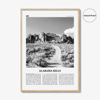 Alabama Hills Print Black and White, Alabama Hills Wall Art, Alabama Hills Poster, Alabama Hills Photo, Alabama Hills Wall Décor, California