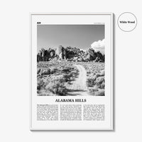 Alabama Hills Print Black and White, Alabama Hills Wall Art, Alabama Hills Poster, Alabama Hills Photo, Alabama Hills Wall Décor, California