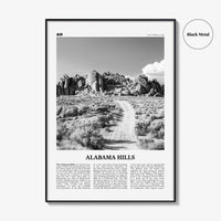 Alabama Hills Print Black and White, Alabama Hills Wall Art, Alabama Hills Poster, Alabama Hills Photo, Alabama Hills Wall Décor, California