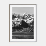 Alaska Photo B&W Poster