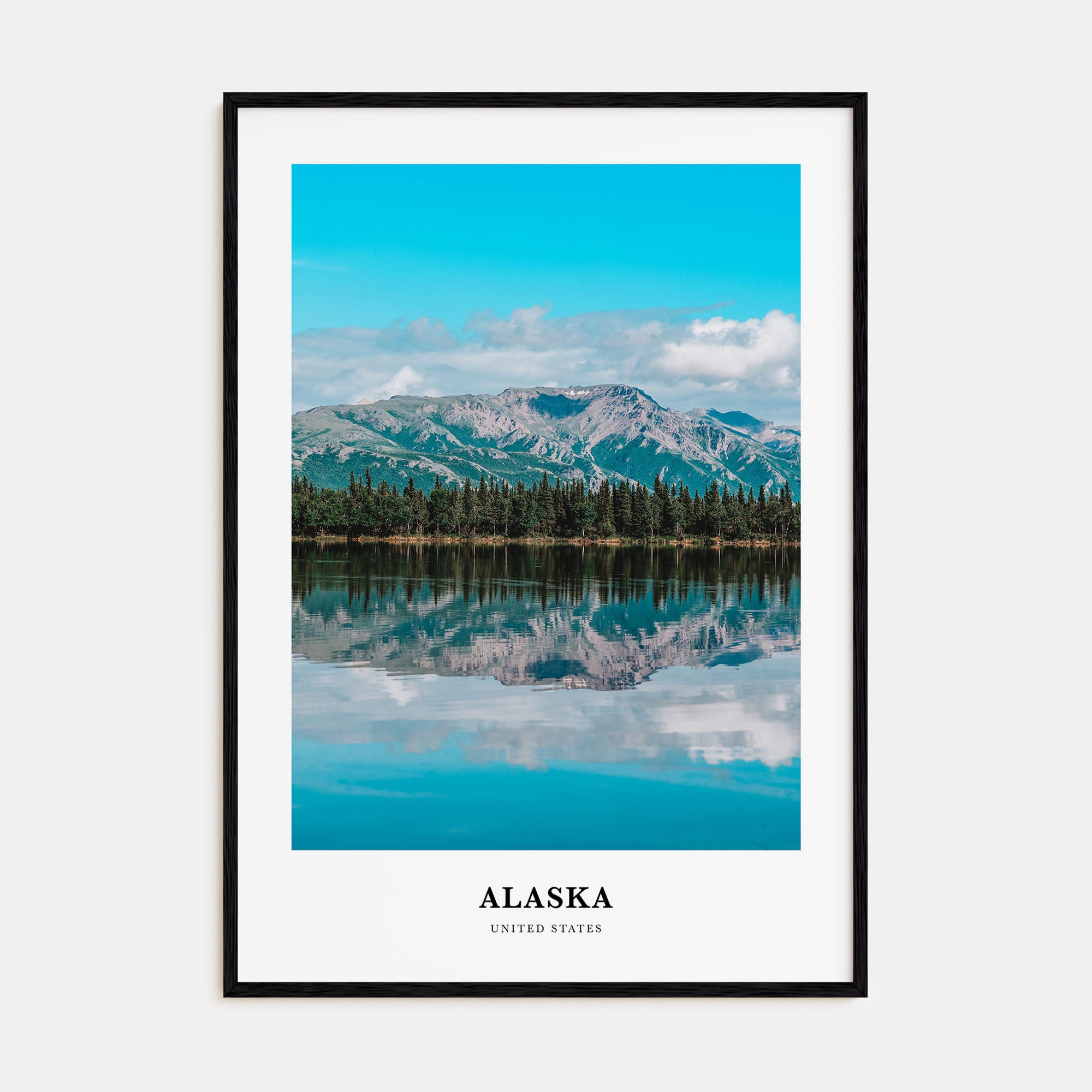 Alaska Portrait Color No 1 Poster