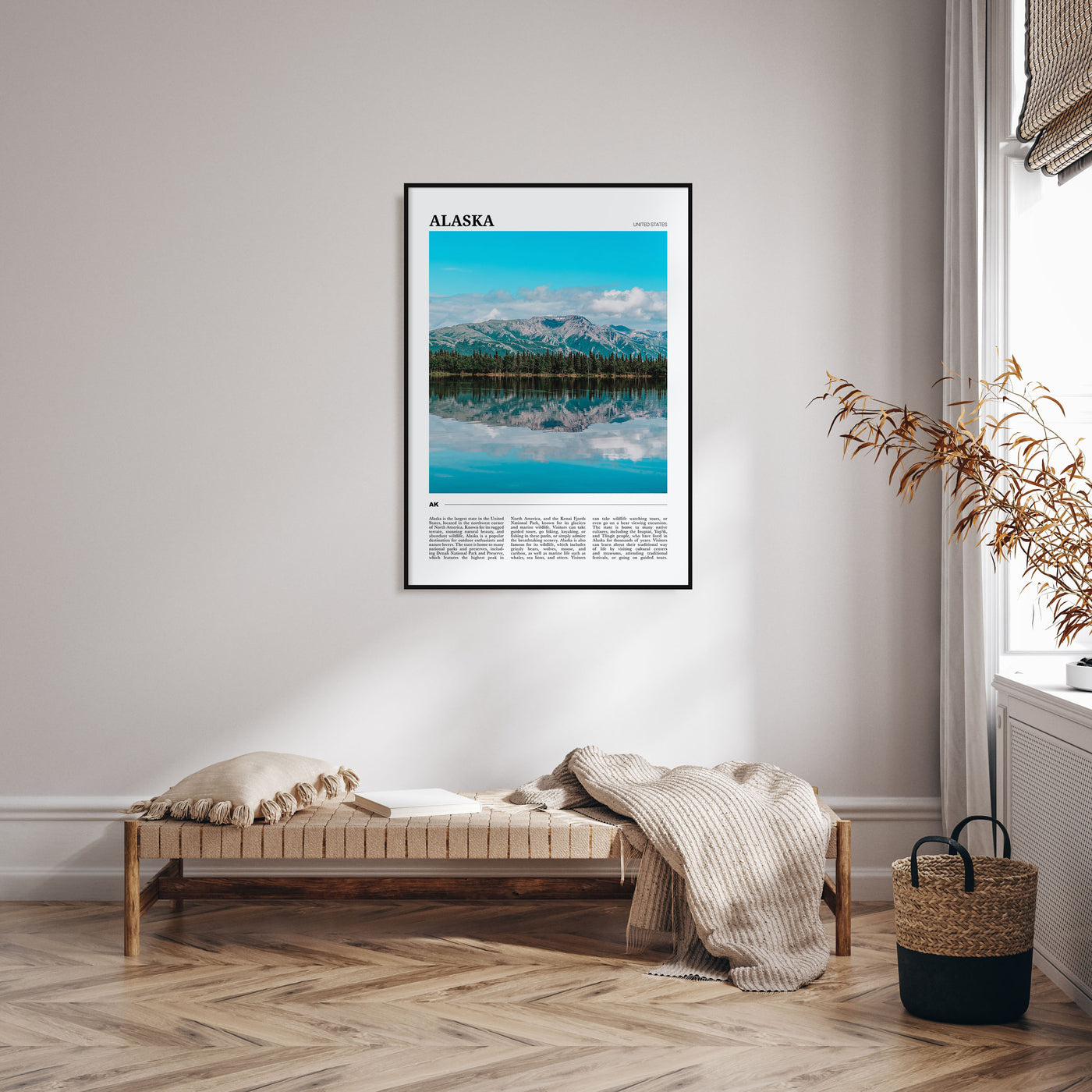 Alaska Travel Color No 1 Poster