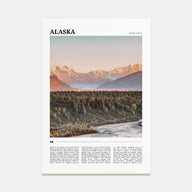Alaska Travel Color No 2 Poster
