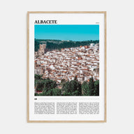 Albacete Travel Color Poster