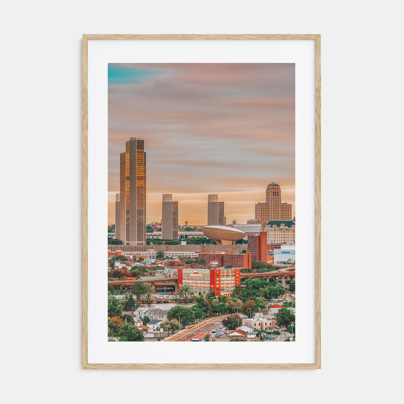 Albany, New York Photo Color Poster