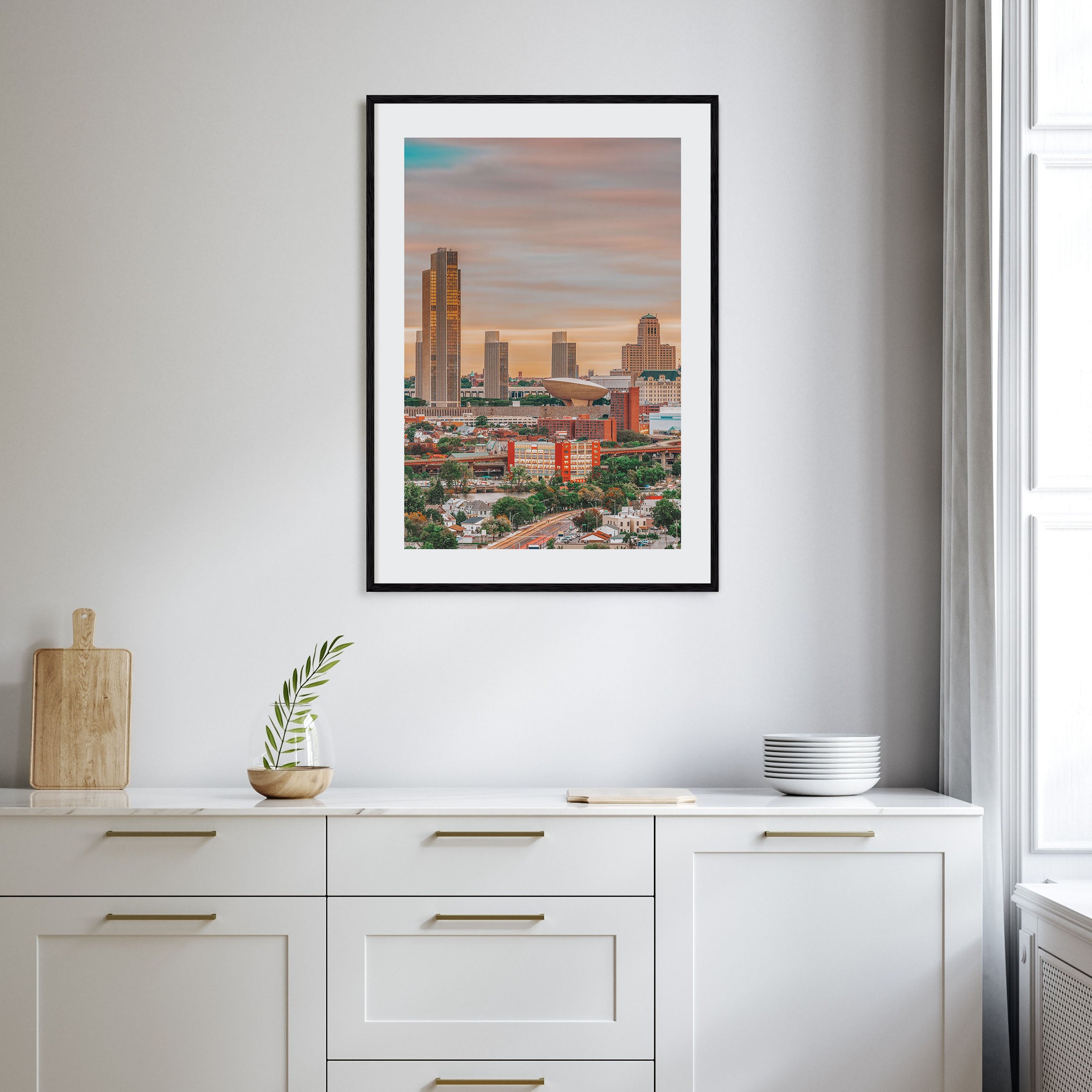 Albany, New York Photo Color Poster