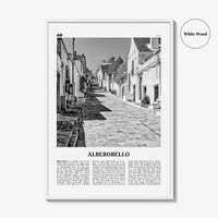 Alberobello Print Black and White, Alberobello Wall Art, Alberobello Poster, Alberobello Photo, Alberobello Wall Décor, Alberobello Map