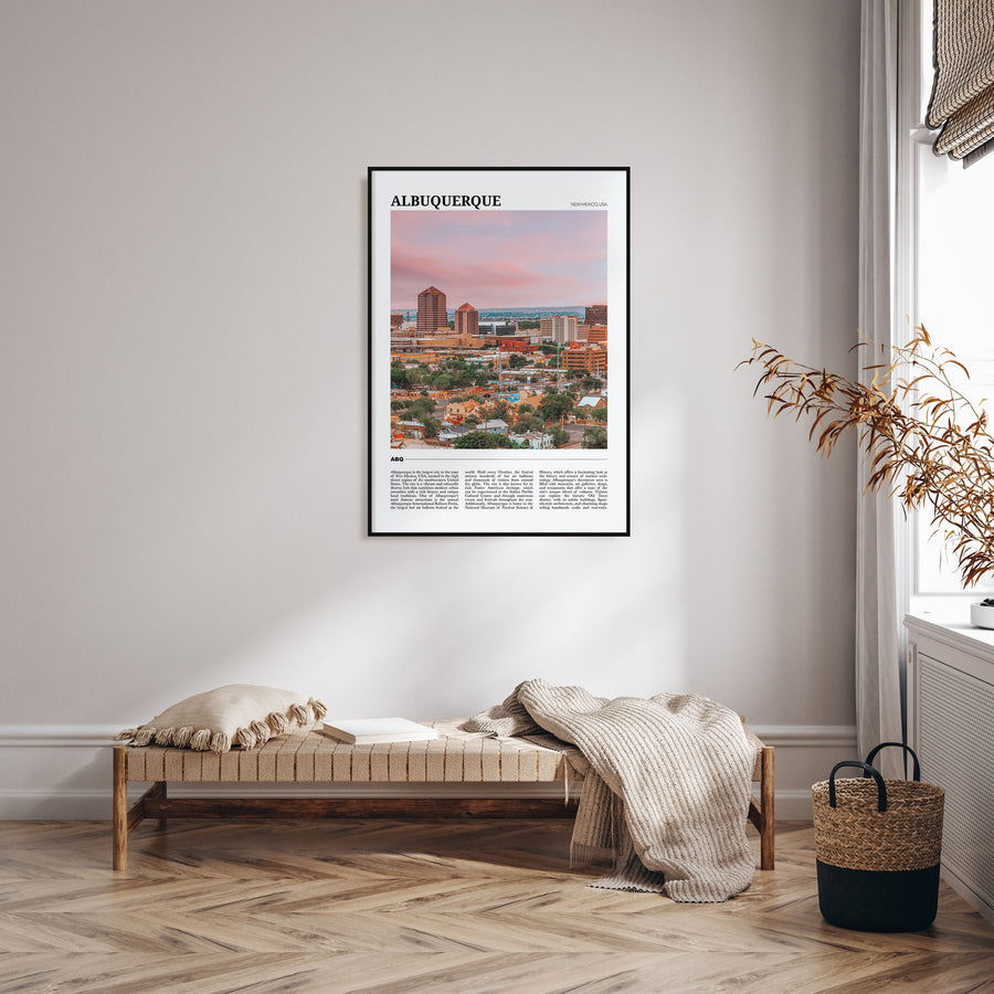 Albuquerque Travel Color Poster