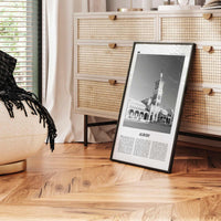 Albury Print Black and White, Albury Wall Art, Albury Poster, Albury Photo, Albury Wall Décor, Albury Map, Australia